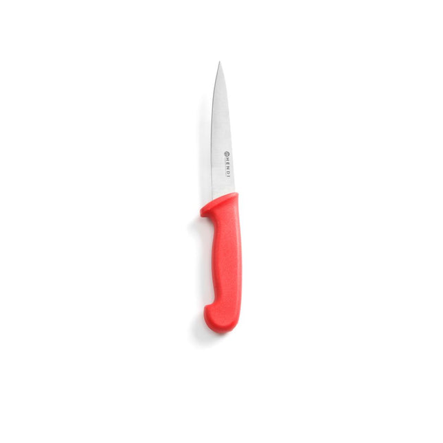 Filleting knife 150 mm red PP handle 1/box