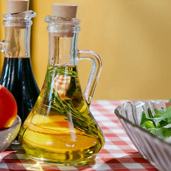 Olie en azijn houders