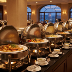 Chafing dishes & verwarming