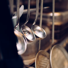 Schep en serveergerei