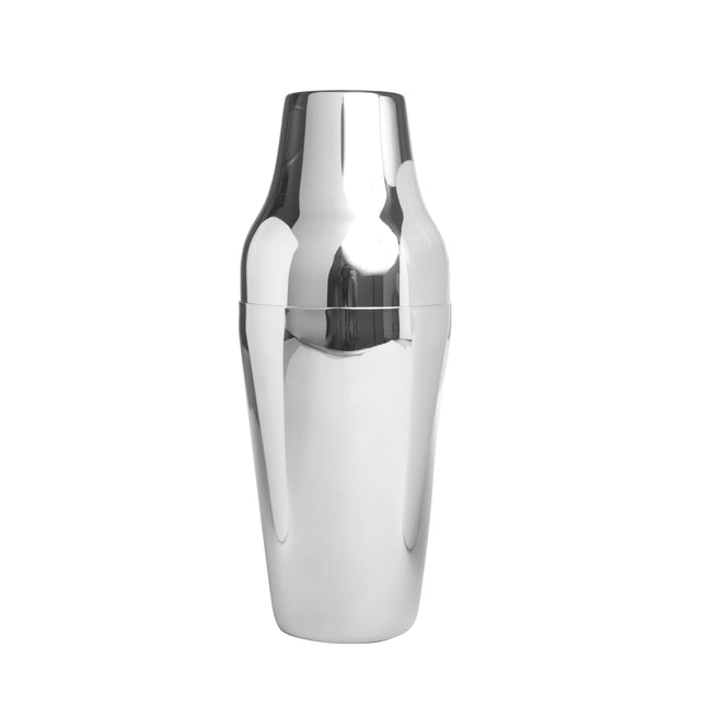 2pcs. Shaker, Brass silver plated, 700 ml