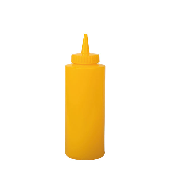Squeeze Bottle medium, yellow, Ø 5.6cm, H 21cm