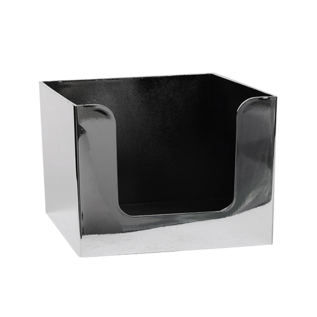 Napkin Holder chrome optic L 14 cm * W 14 cm * H 10 cm