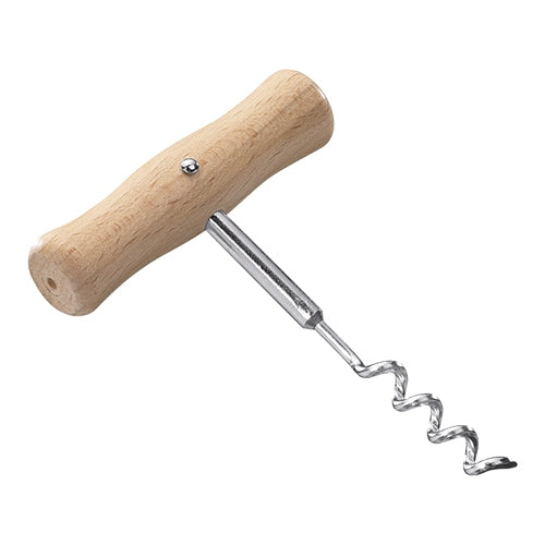 Corkscrew W/Wooden Handle