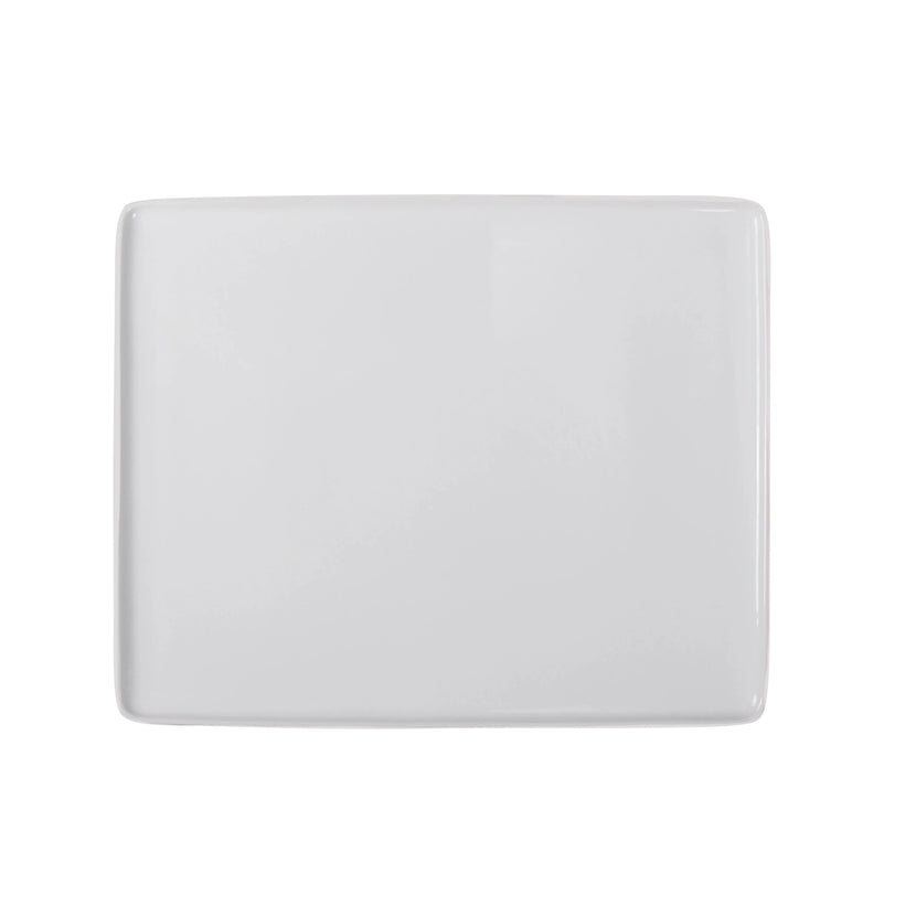 1/2 GN Plate White Rectangle 4/box