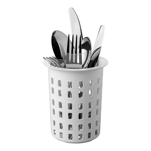 Cutlery Cup Round Plastic