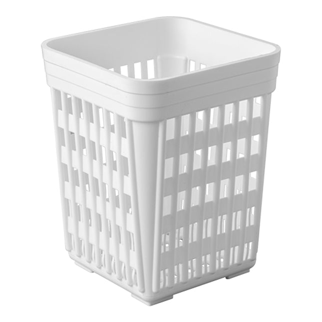 Cutlery Cup Square Plastic