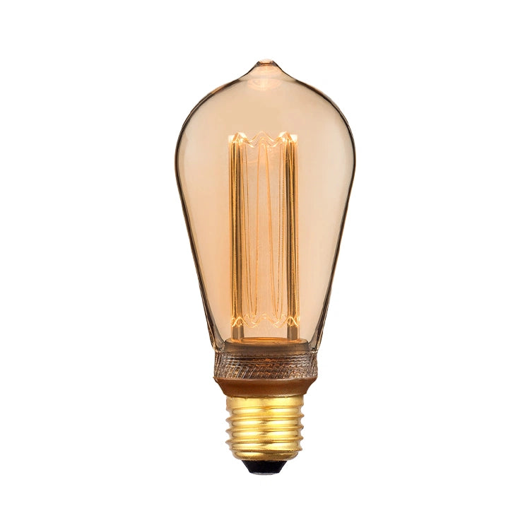 Dimmable LED Lamp Amber 6.4*14.2cm