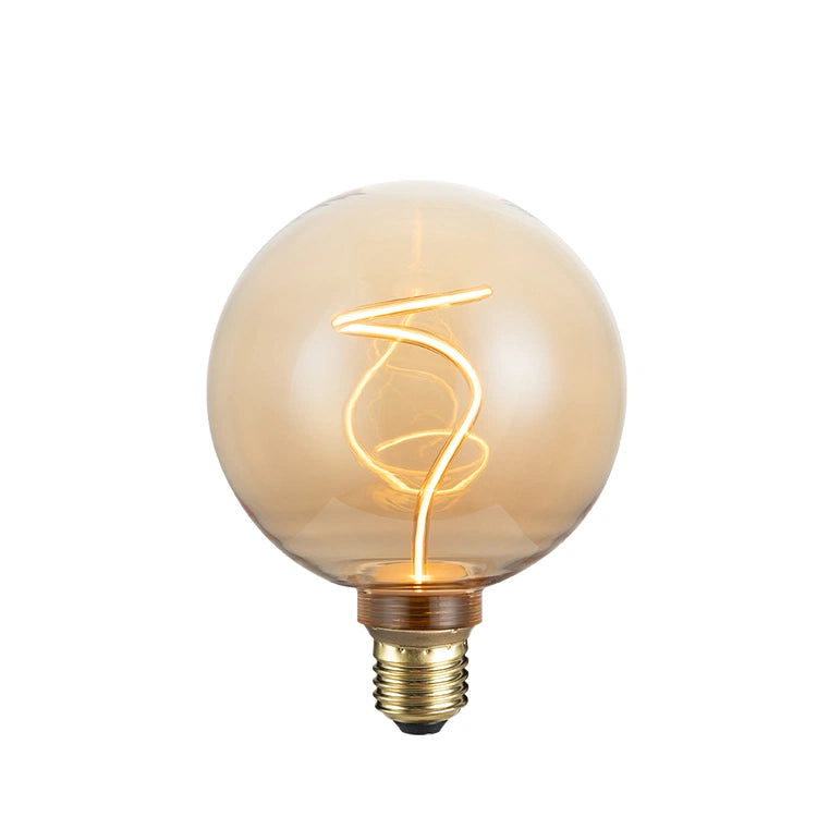 Dimmable Burgeon Lamp Amber 12.5*16.4cm