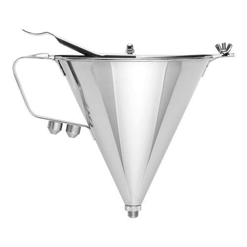 Sugar pouring funnel stainless steel 1.9 liters