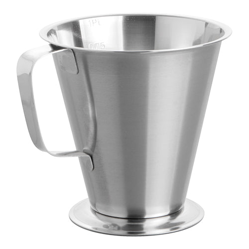 Measuring cup 0.5 liter stainless steel