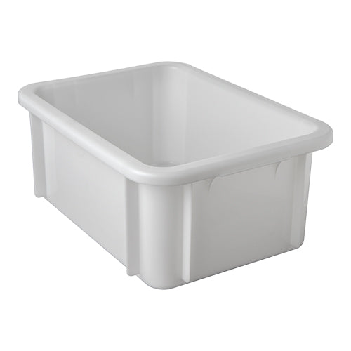 Stacking box Plastic White 12 liters