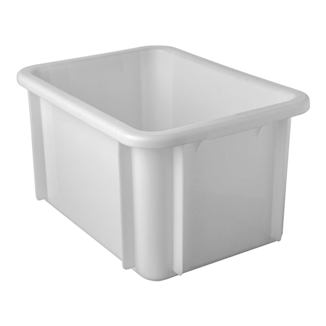 Stapelbak Kunststof Wit 15 liter