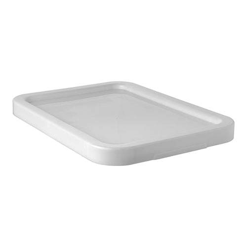 Lid Stacking Box Plastic White