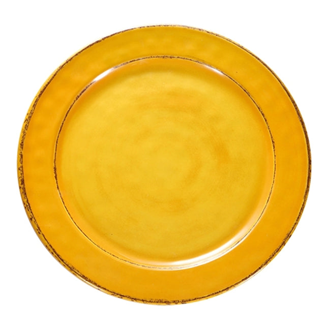 Serveerbord Ø 28 cm Geel