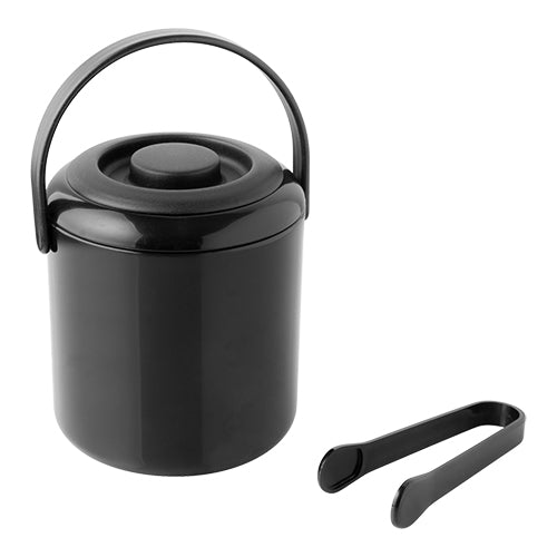 Ice cube bucket 0.5 liter Black