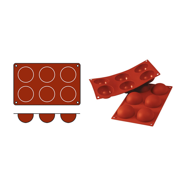 Siliconflex Half-Sphere