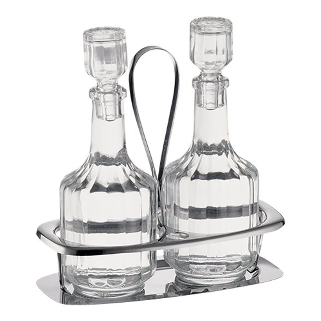Menage, Stainless Steel 2-Piece Oil &amp; Vinegar