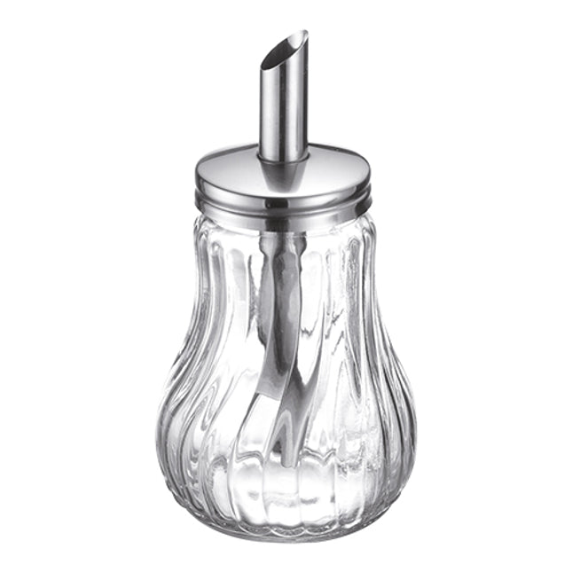Sugar spreader, stainless steel/glass 28 cl