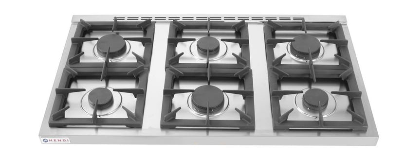 Gas stove6 burners with conversion 1/box