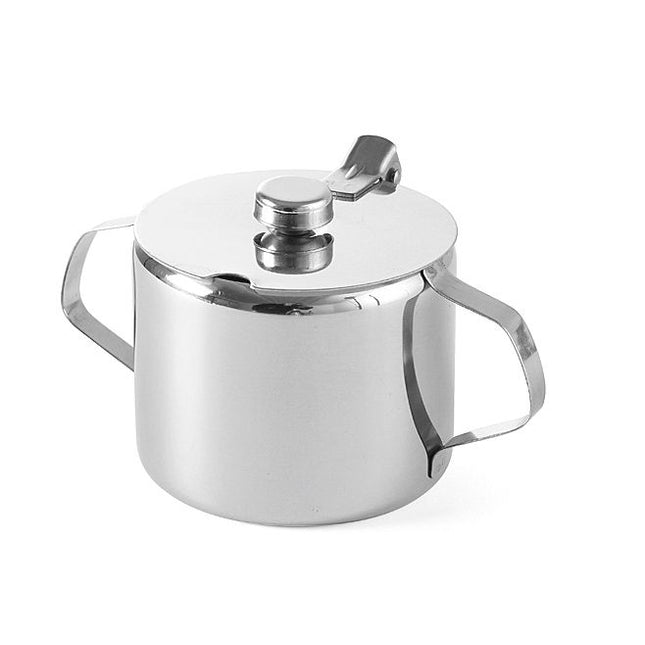 Suikerpotje rvs 0,3 lmet deksel 85x80 mm 1/box