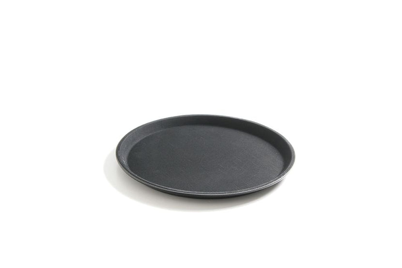 Tray black round460 mm Polyester 1/box