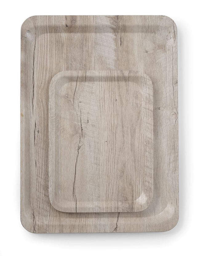 Tray light oak 240x350mm melamine 1/box