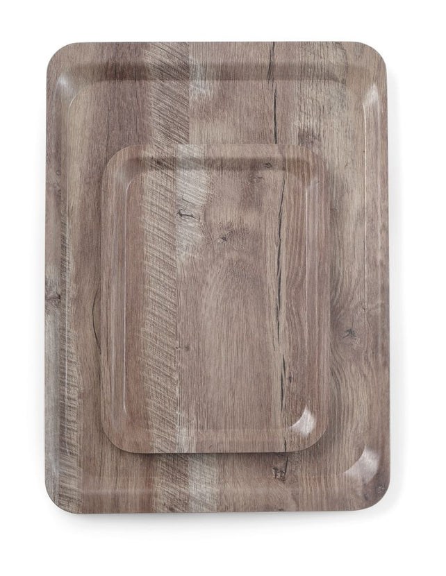 Tray dark oak370x530mm melamine 1/box