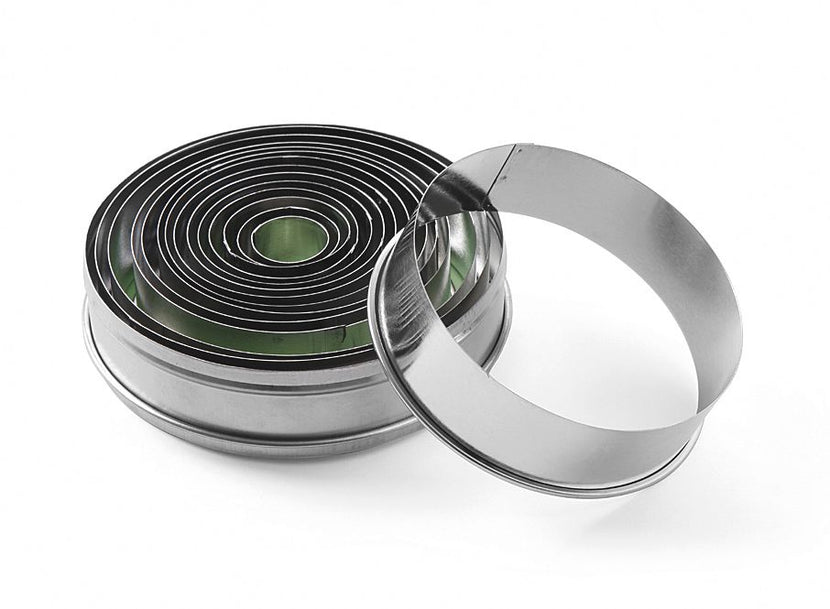 Uitsteekvorm set 14 deligrvs rond glad 19-112 mm 1/box