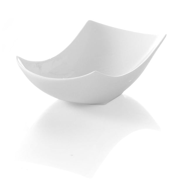 Deep bowl Vanilla225x111x62 mm white porcelain 1/box