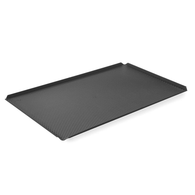 Tray aluminum GN 1/1 perforated. tefl coat 10 mm 1/box