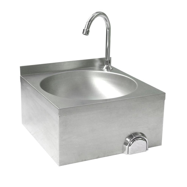 Sink with knee operation stainless steel 1/box