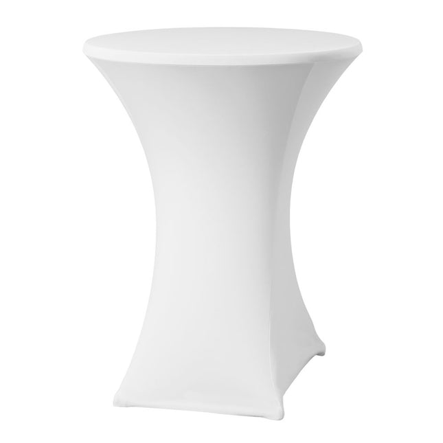 Standing table cover white - 810521 810538 1/box