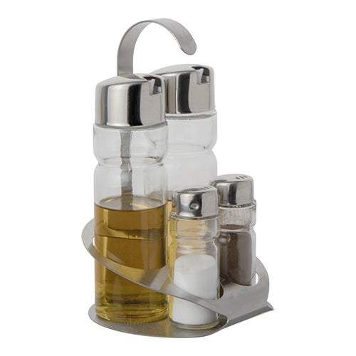 Menage Stainless Steel 4-Piece O/A/P/Z