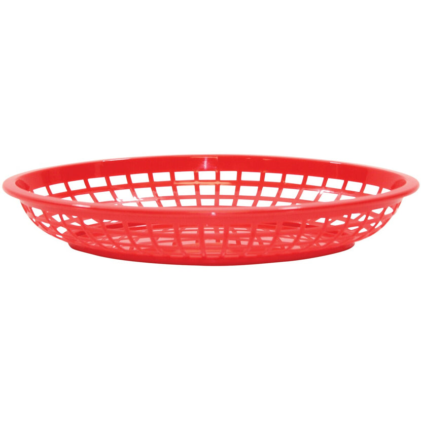 Jumbo Oval Basket Red 36/box