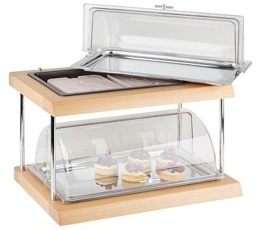 Cooling Buffet Display Doppeldecker