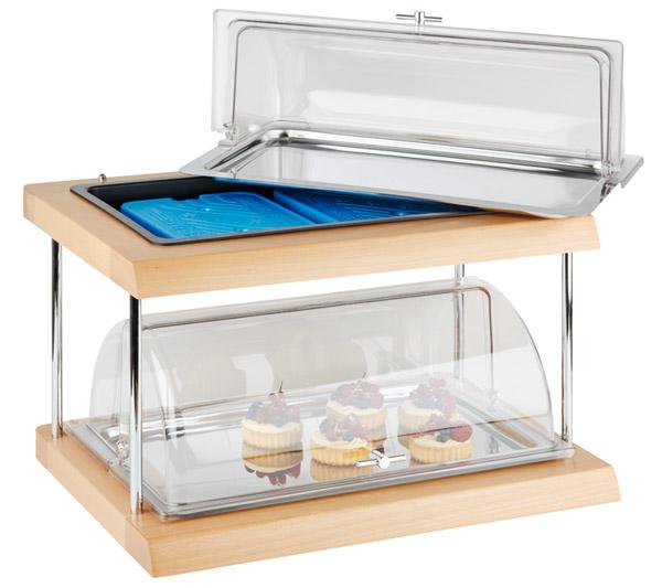Cooling Buffet Display Doppeldecker