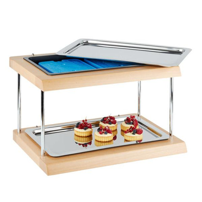 Cooling Buffet Display Doppeldecker