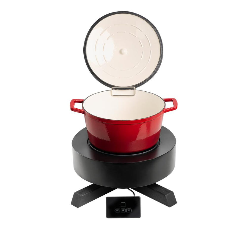 Induction station -BONFIRE- Ø 46,5 cm, h: 16 cm