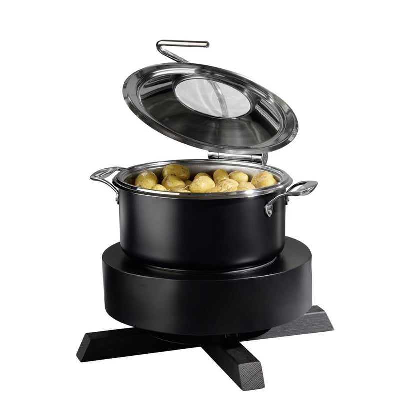 Induction station -BONFIRE- Ø 46,5 cm, h: 16 cm