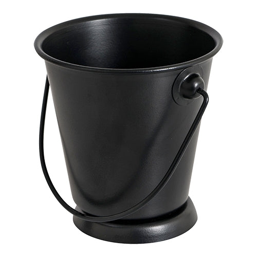 Bucket Mini Black Ø 09.0 cm