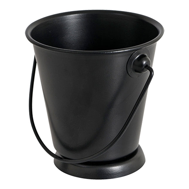 Bucket Mini Black Ø 09.0 cm