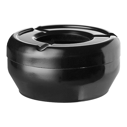 Patio ashtray Melamine Black