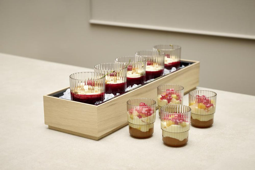 APS VALO houten kist GN 2/4 op buffet