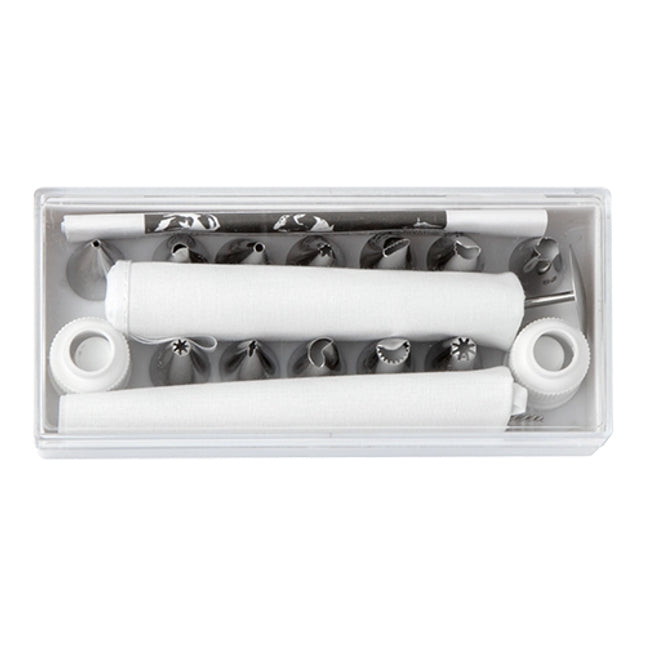 Sierspuitjes, 18 Delig, RVS