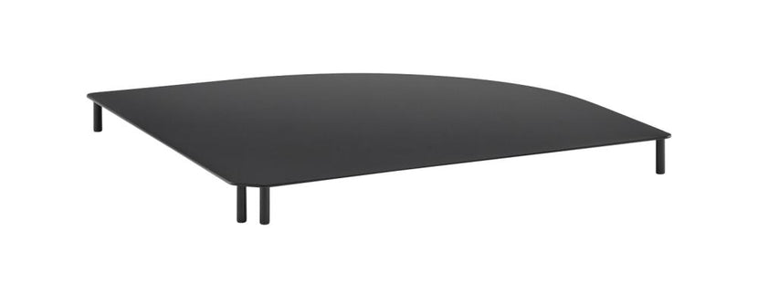 APS VALO hoekverbinding zwart metaal 39 cm