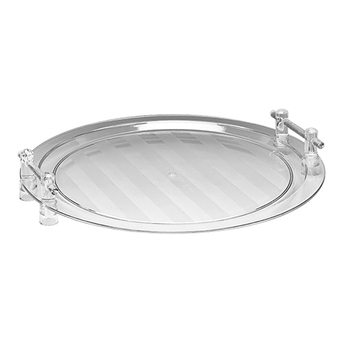 Serving tray Ø 50 cm clear