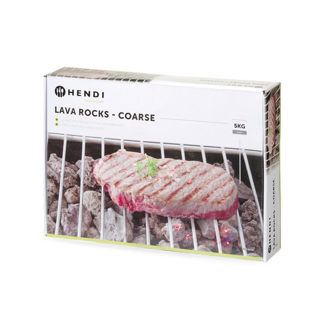 Lava stones coarse box 5 kg 1/box