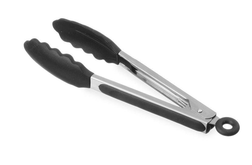 Serving tongs soft grip 240 mm with heat resistant. silicone jaw 1/bo