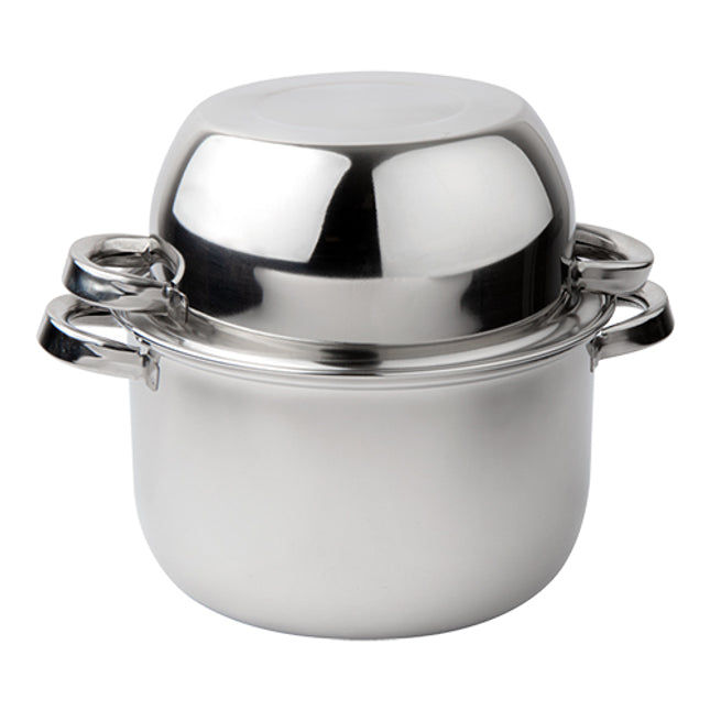 Mussel pan Ø 22 cm stainless steel